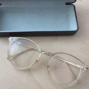 Elegant Gold Women's Glasses